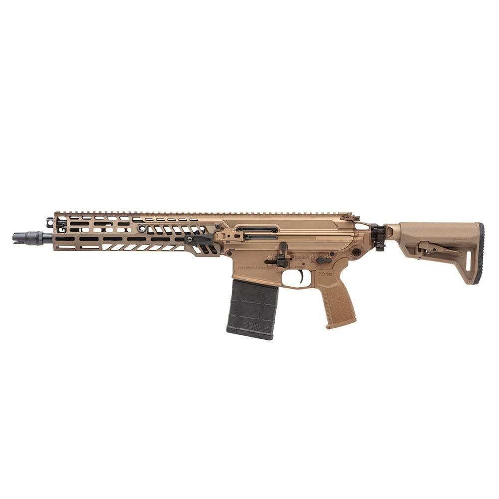 Sig Sauer MCX-SPEAR SBR 7.62mm 20rd Magazine 13" Barrel Magpul SL-M Folding/Telescoping Coyote Finish *NFA*