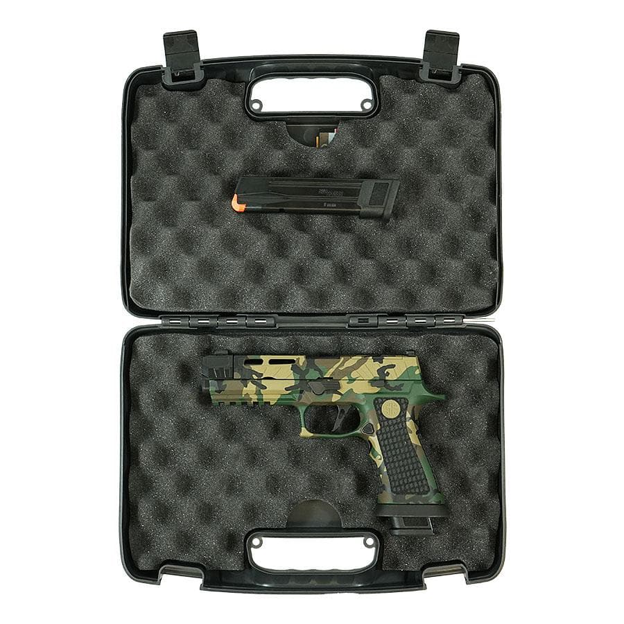 Sig Sauer P320 Spectre Comp Handgun 9mm Luger 21rd Magazines (2) 4.6" Barrel Woodland Camo SC81