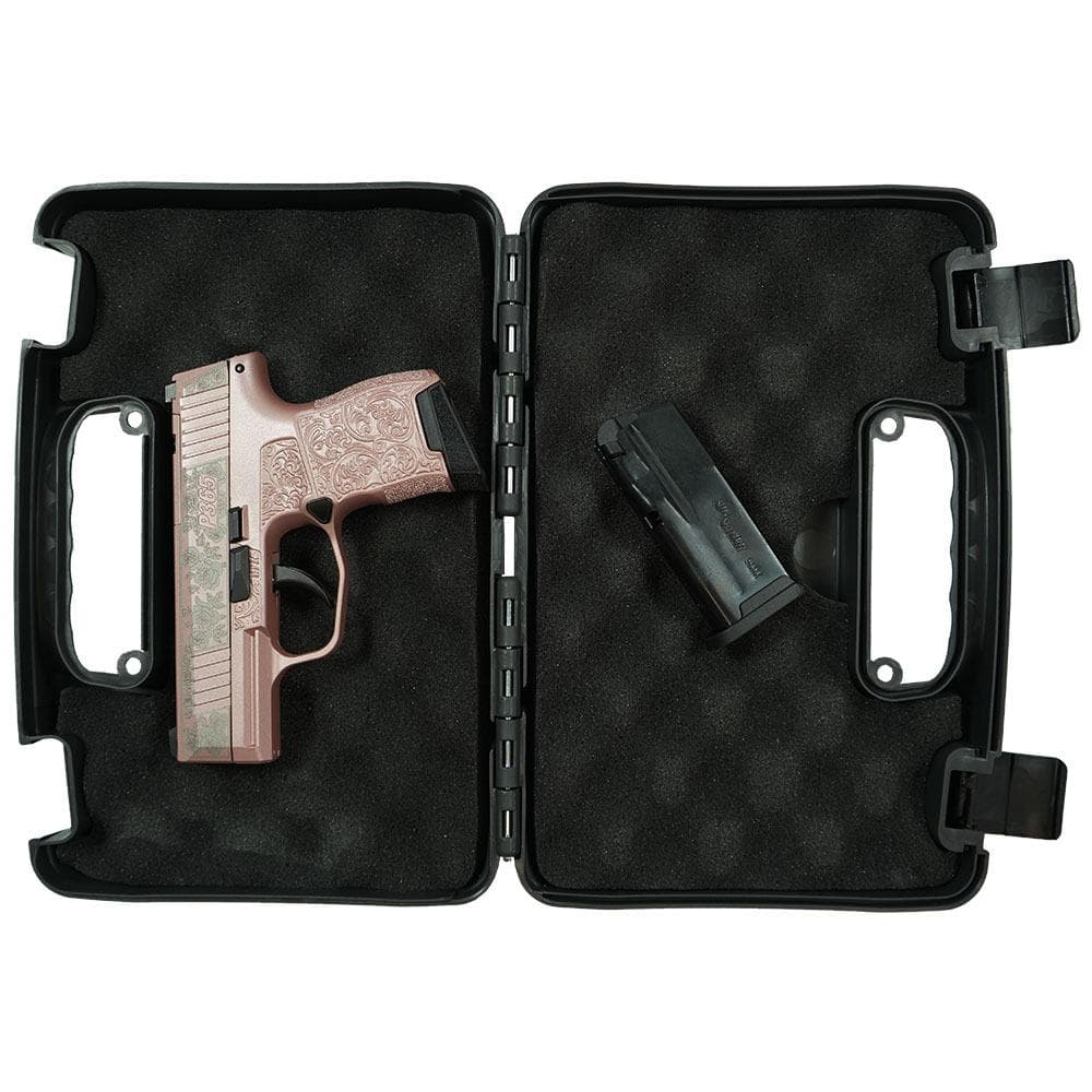 Sig Sauer "Guns & Roses Rose Gold" P365 Optic Ready Handgun 9mm Luger 10rd Magazines(2) 3.1" Barrel X-RAY 3 Sights