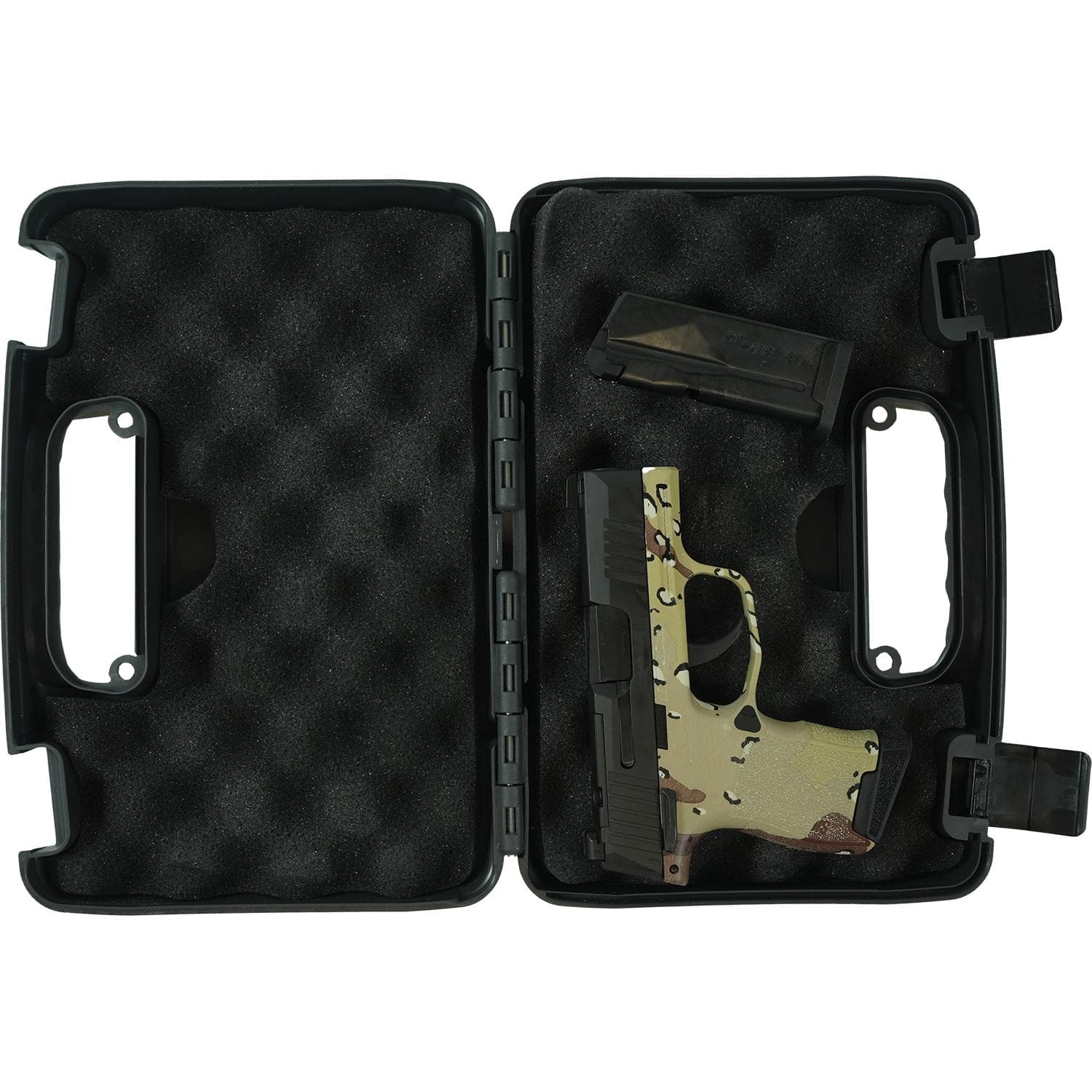 Sig Sauer P365 Custom "Chocolate Chip Hydro Dip Frame" Handgun 9mm Luger 10rd Magazines 3.1" Barrel Black Slide