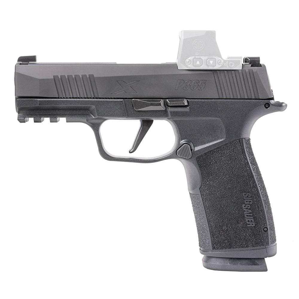 Sig Sauer P365 XMacro Handgun 9mm Luger 10rd Magazines (2) 3.7" Barrel Black