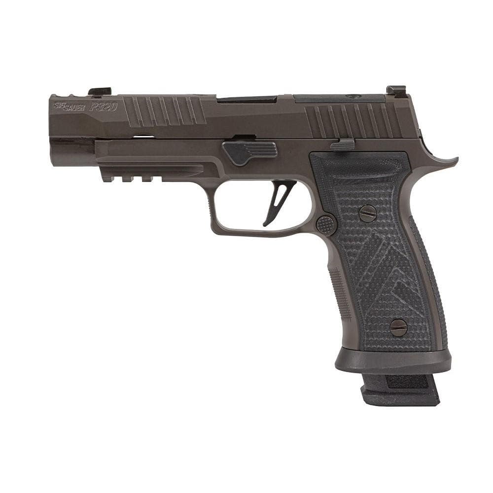 Sig Sauer P320 AXG Legion Handgun 9mm Luger 10rd Magazines (3) 3.9" Barrel Brown Optic Ready