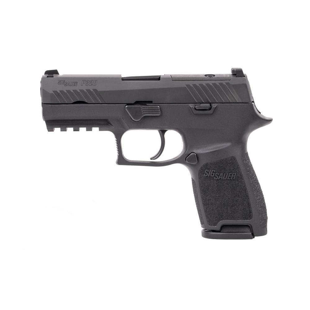Sig Sauer P320 Compact Handgun 9mm Luger 10rd Magazines (2) 3.9" Barrel Black Optic Ready