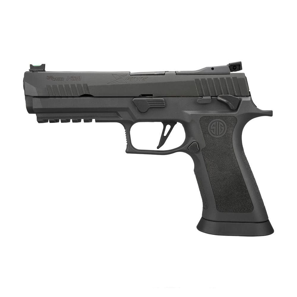 Sig Sauer P320 XFive Legion Handgun 9mm Luger 10rd Magazines(2) 5" Barrel Heavy Grip CA Compliant Manual Safety