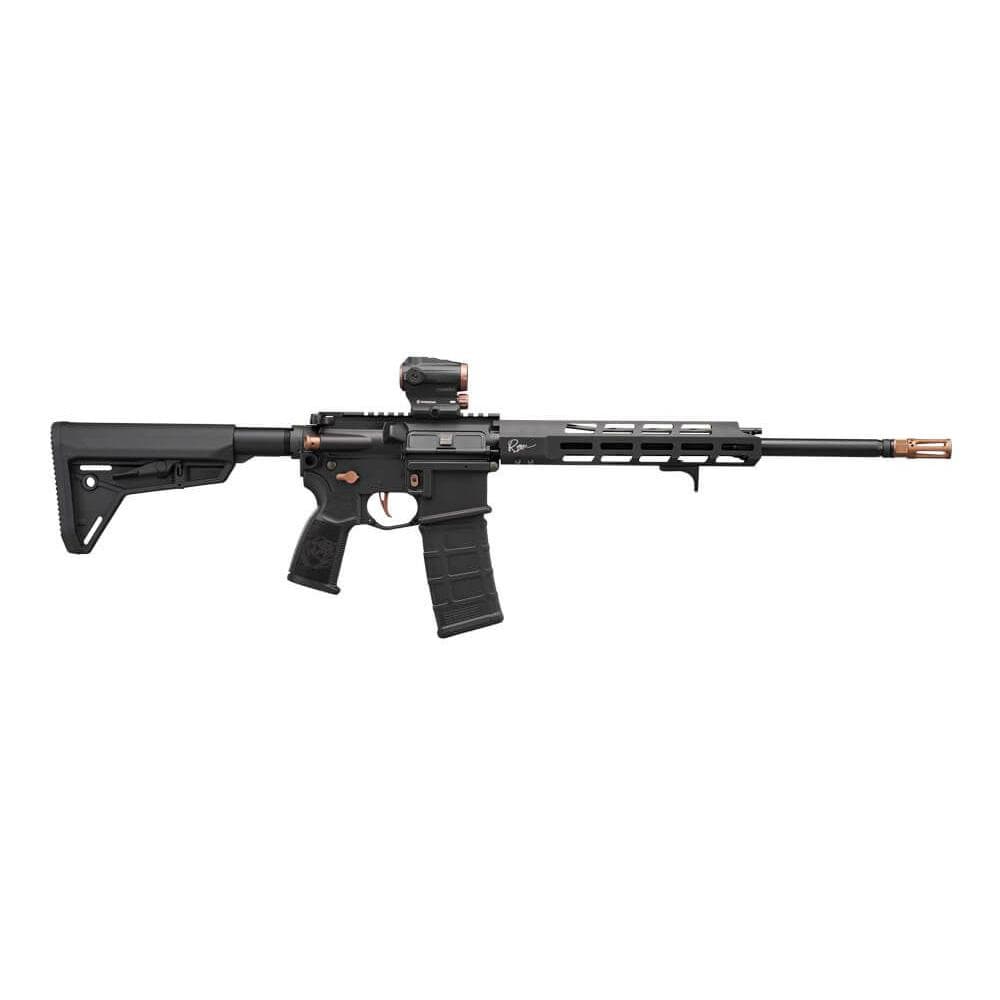 Sig Sauer M400 Rose w/Romeo Gen III Rifle 5.56mm 30rd Magazine 16" Threaded Barrel 6 Position Stock