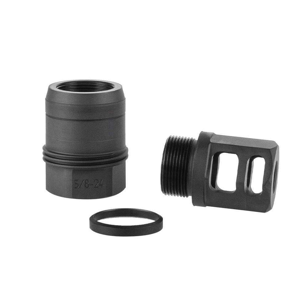 Sig Sauer Clutch-Lok Tapered QD Muzzle Brake for SLX/SLH Suppressors 7.62mm Black