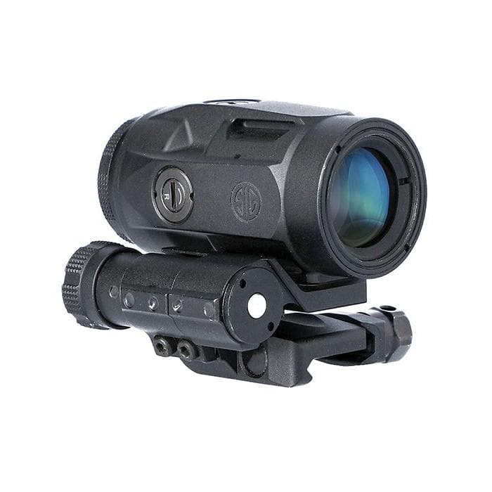 Sig Sauer Juliet3-Micro Magnifier - 3x22mm Push Button with Spacers - Black