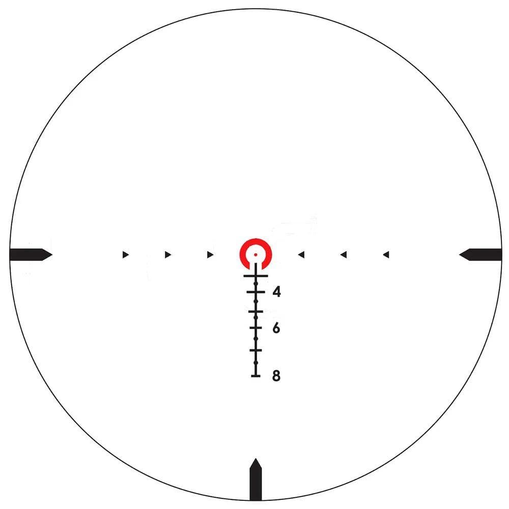 Sig Sauer TANGO6T Rifle Scope 1-6x24 30mm FFP 5.56/7.62 Horseshoe Dot Illum FDE