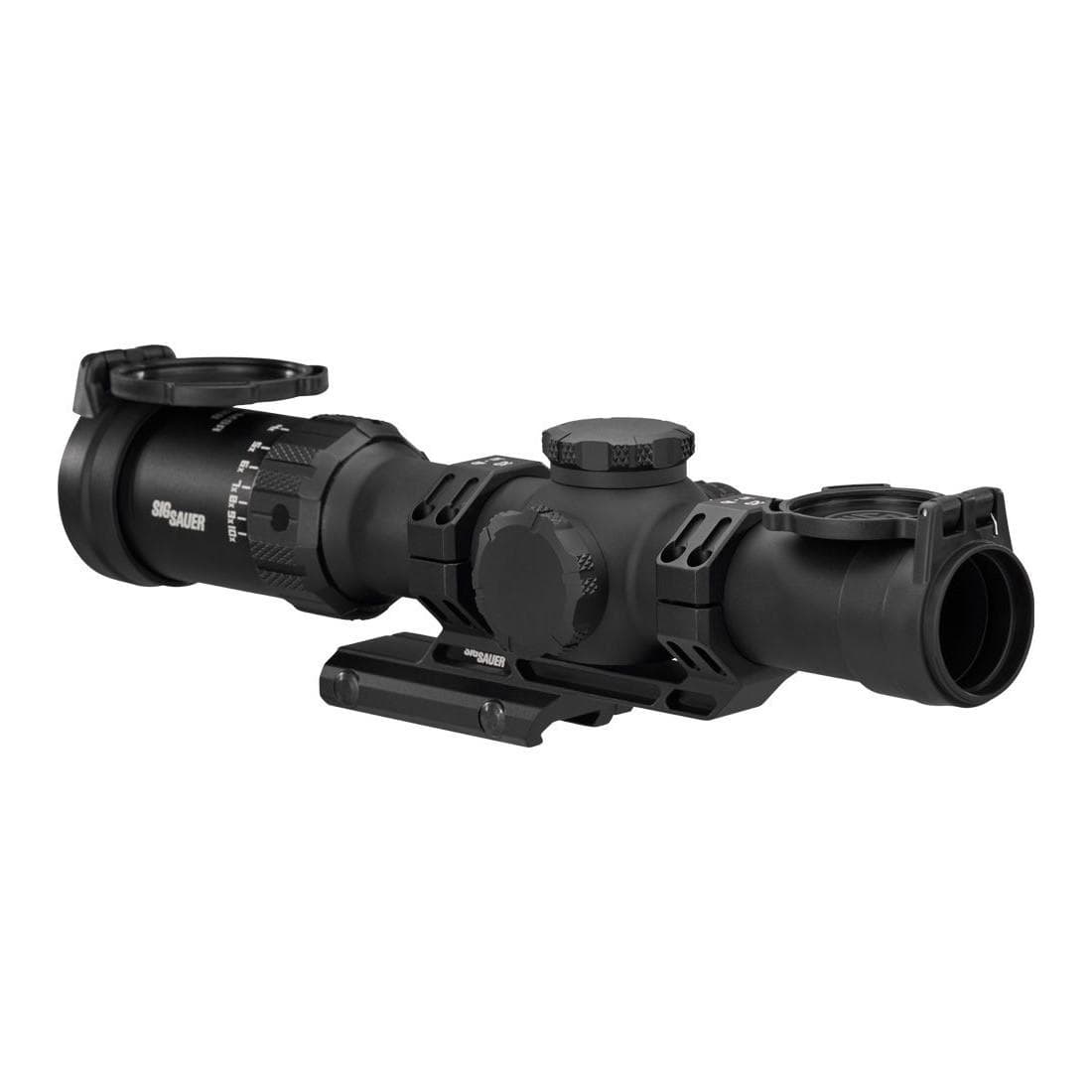 Sig Sauer TANGO-MSR LPVO Tactical Rifle Scope COMPACT 1-10X24 30mm SFP Illum BDC 10 W/ Mount