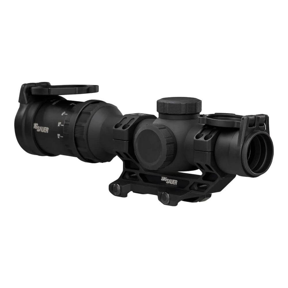 Sig Sauer Tango-MSR Compact Rifle Scope 1-6x24mm 30mm SFP BDC6 Illum Black with Mount