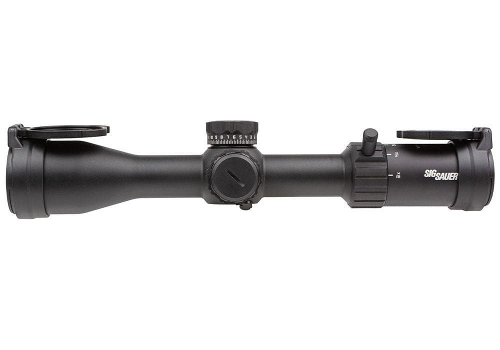 Sig Sauer Whiskey 4 Rifle Scope 3-12x44 30mm SFP BDC-1 Non-Illum Black