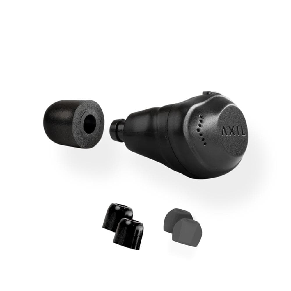Axil XCOR Digital Electronic Ear Buds 21-23dB Black