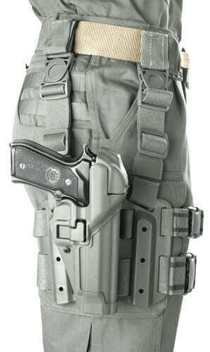 Blackhawk! SERPA Level 3 Tactical Holster Mt-R Ber 92/96/M9/ M9A1(Not Elite/Brig/92A1/96A1)