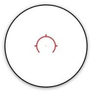 Truglo Prism Red Dot Sight 25mm 6 MOA Illuminated Black