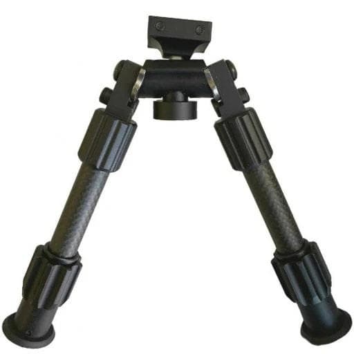 Truglo Tac-Pod Carbon Bipod 6"-9" Picatinny Mount Black