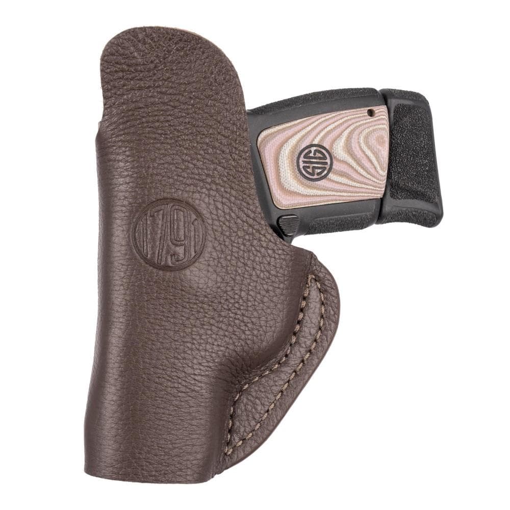 1791 Fair Chase Deer Skin IWB Holster Size 1 Brown LH