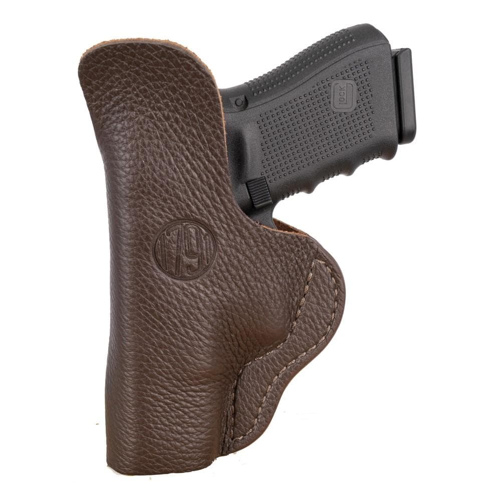 1791 Fair Chase Deer Skin IWB Holster Size 4 Brown LH