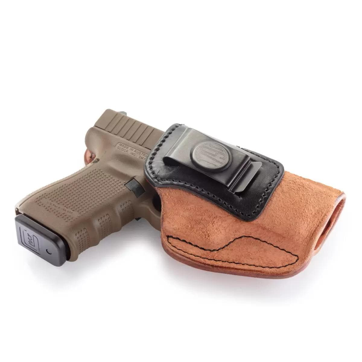 1791 Rigid Concealment Holster Size 4 Brown on Black RH