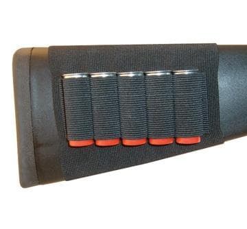 Grovtec Buttstock Catridge Shotgun Open Style Black