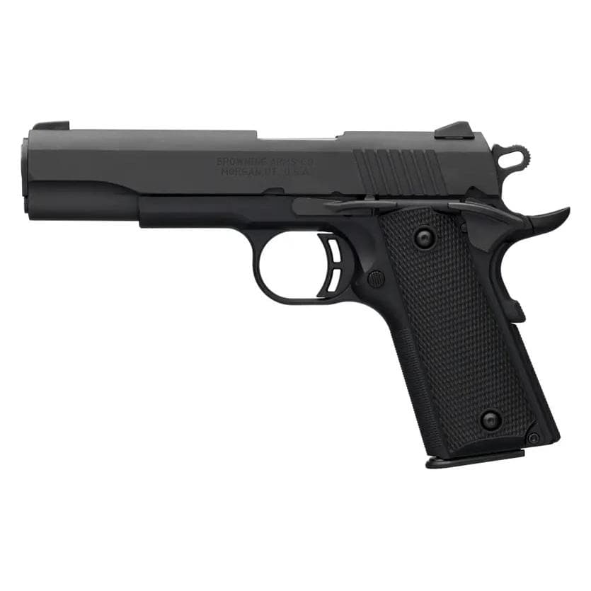 Browning 1911-380 Black Label Full Size Handgun .380 Auto 8rd Magazine 4.5" Barrel Ambi Manual Safety