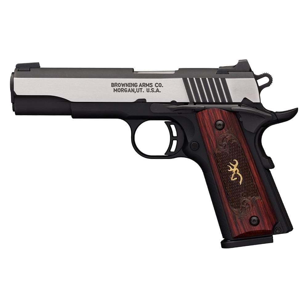 Browning 1911-380 Black Label Medallion Pro Handgun .380 Auto 8rd Magazine 4.25" Barrel Combat Sights