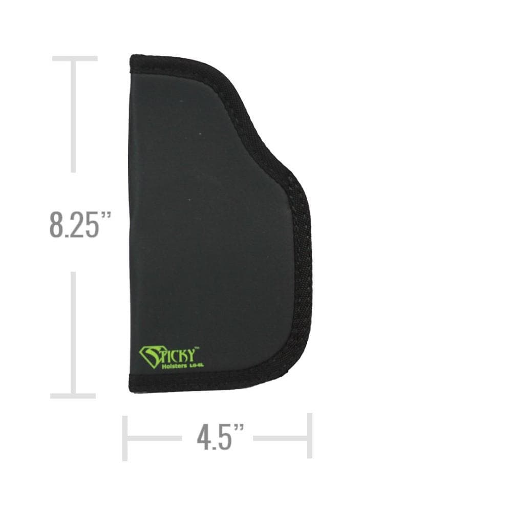 Sticky Holsters Large Sticky Pocket Holster for 5" Large/Full Size Autos with Laser Grey Ambi