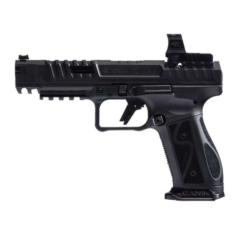 Canik SFx Rival-S Dark Side Handgun 9mm Luger 18rd Magazines (2) 5" Barrel Black with MO2 Optic