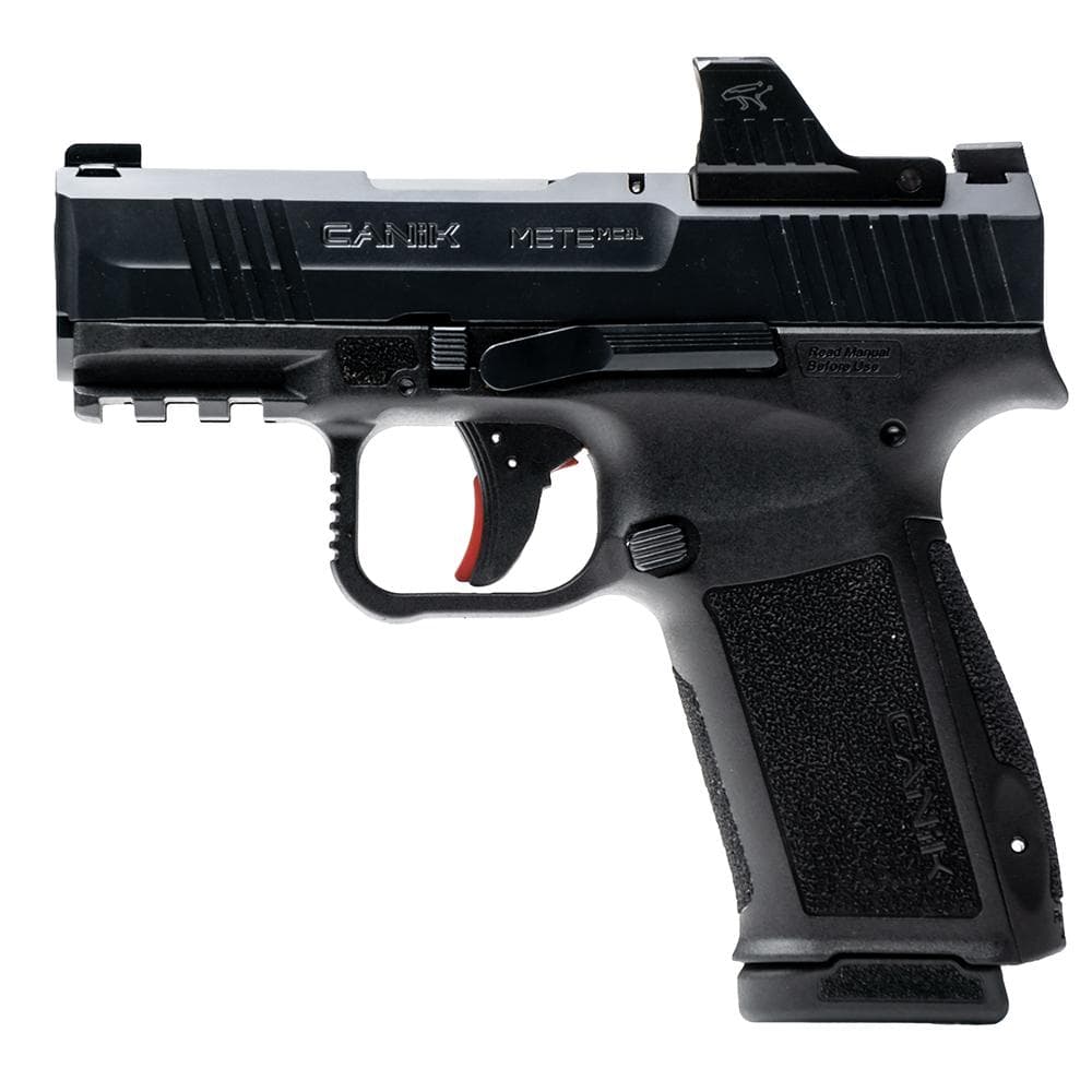 Canik Mete MC9L Handgun 9mm Luger 17rd Magazines(2) 3.18" Barrel Optic Ready Black w/MeCANiK MO1