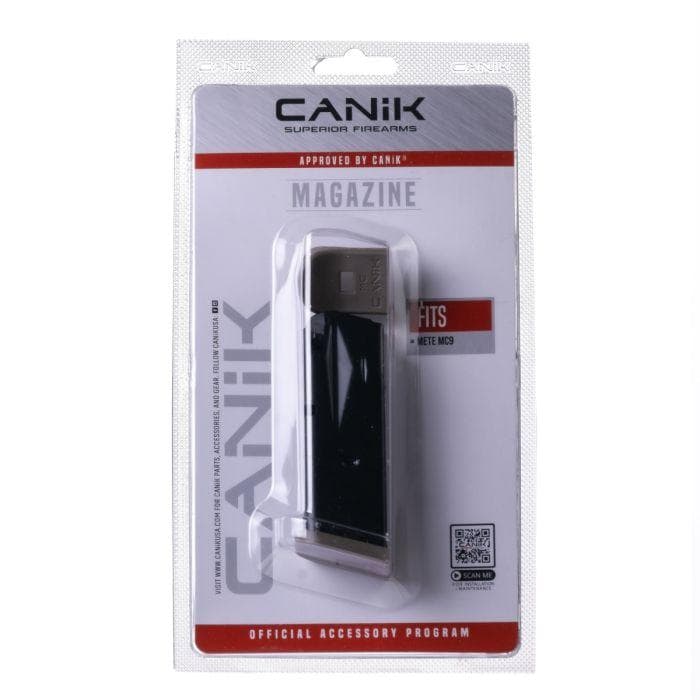 Canik Mete MC9 Handgun Magazine with Grip Extension FDE 9mm Luger 10/rd