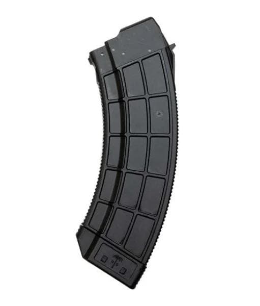 Century Arms US Palm AK30R Rifle Magazine 7.62x39 30/rd Clear/Black Polycarbonate Material