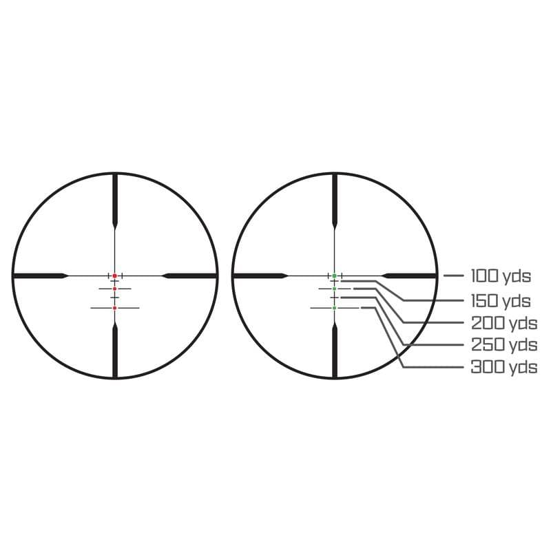 Traditions 350 Legend Rifle Scope 3-9x40 1" SFP Illum BDC Rangefinding