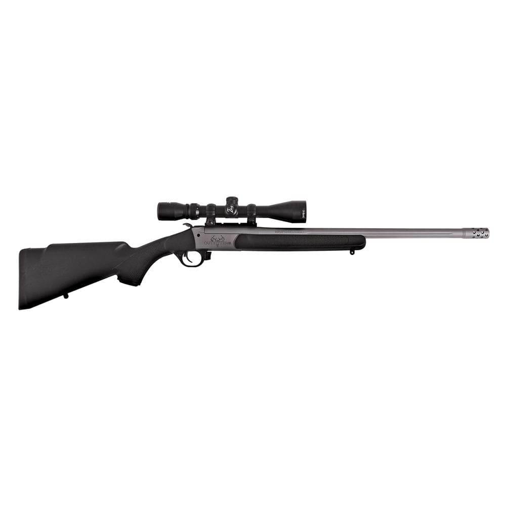 Traditions Outfitter G3 Rifle 360 Buckhammer Single Shot 22" Barrel Black with 3-9x40 Scope