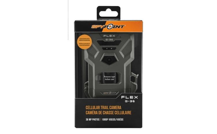 Spypoint Flex-G36 Cell Cam Pro Pack US Bundle Trail Camera 36MP