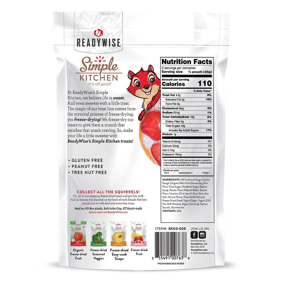 Readywise Simple Kitchen Strawberry Yogurt Tart