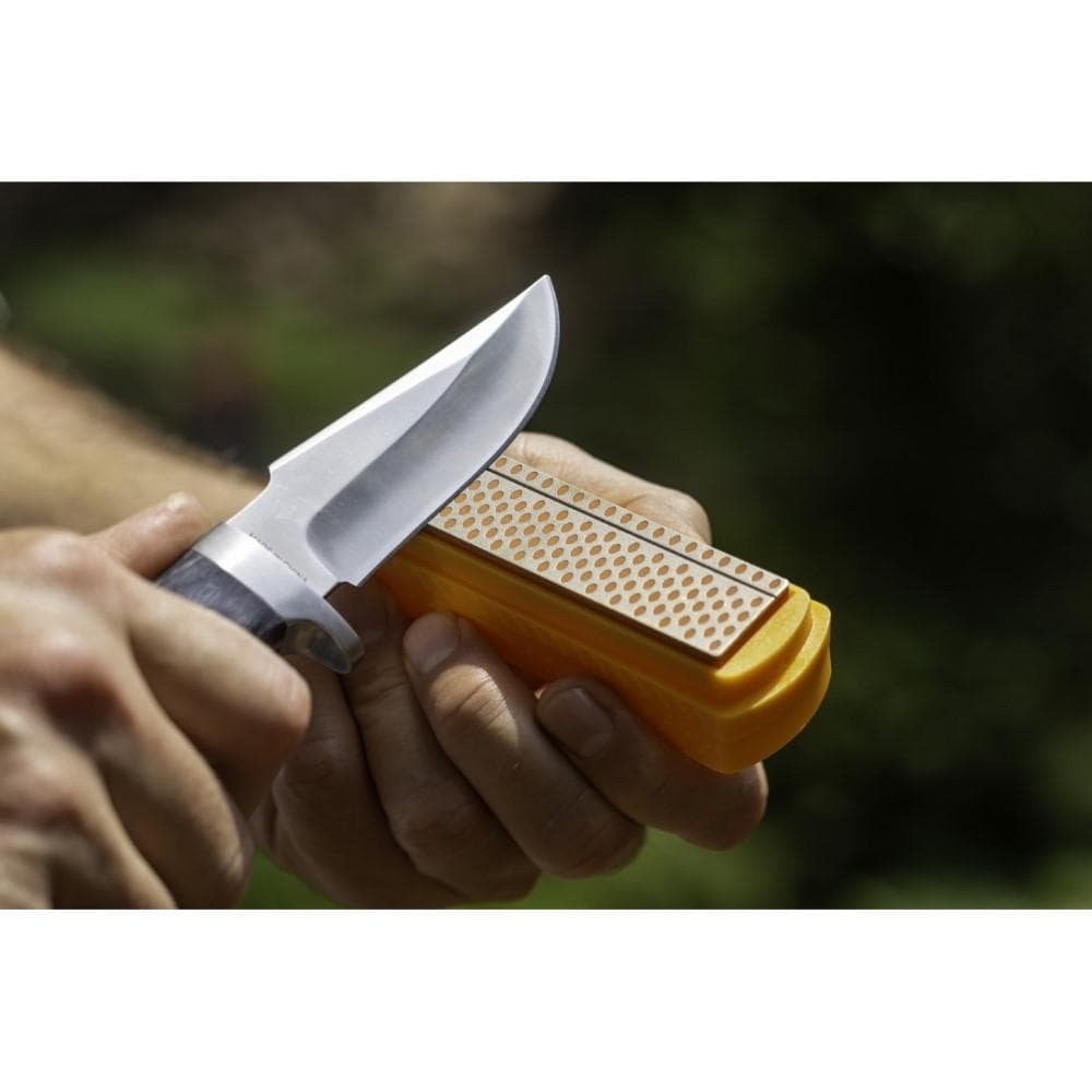 Smith's 4" Diamond Sharpening Stone with Cover