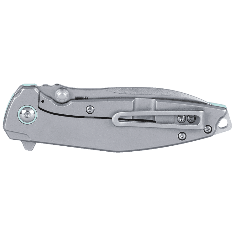 CKRT Ibis Folding Knife 3-1/10" Drop Point Blade Blue