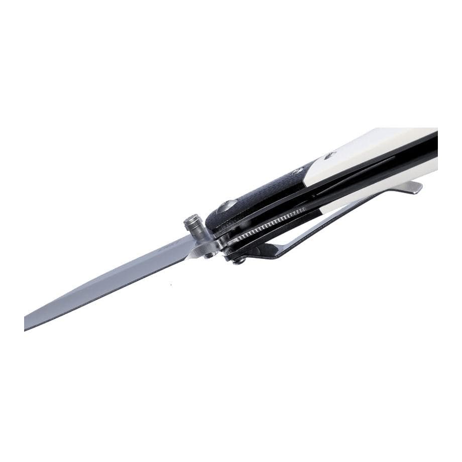 CRKT M4-02M Assisted Folding Knife 3-1/4" Drop Point Blade White