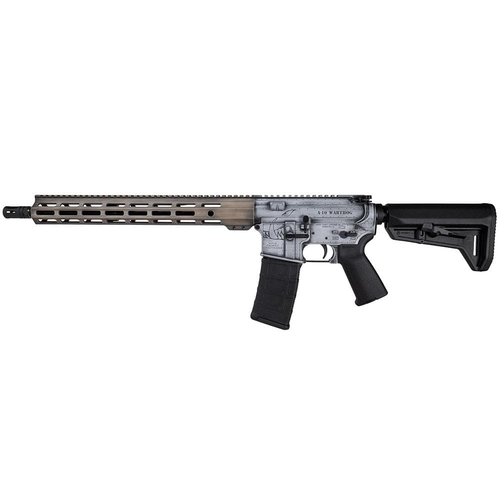 Shark Coast Tactical "A-10 Warthog" Rifle 5.56mm 10rd Magazine 16" Barrel 15" MLOK Handguard California Compliant