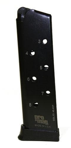ProMag Colt Government Magazine .45 ACP Blued Steel 8/rd