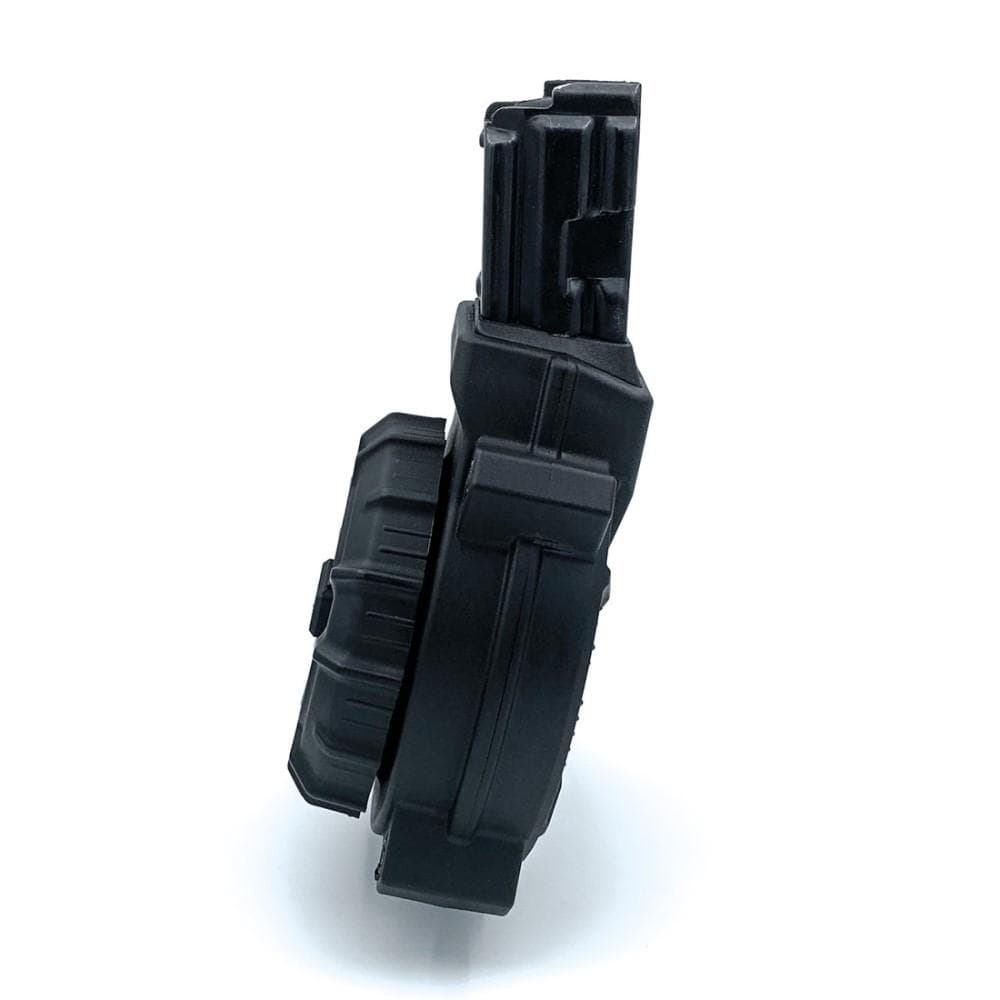 Promag MP5/PTR9 Handgun Magazine Drum Black 9mm Luger 50/rd