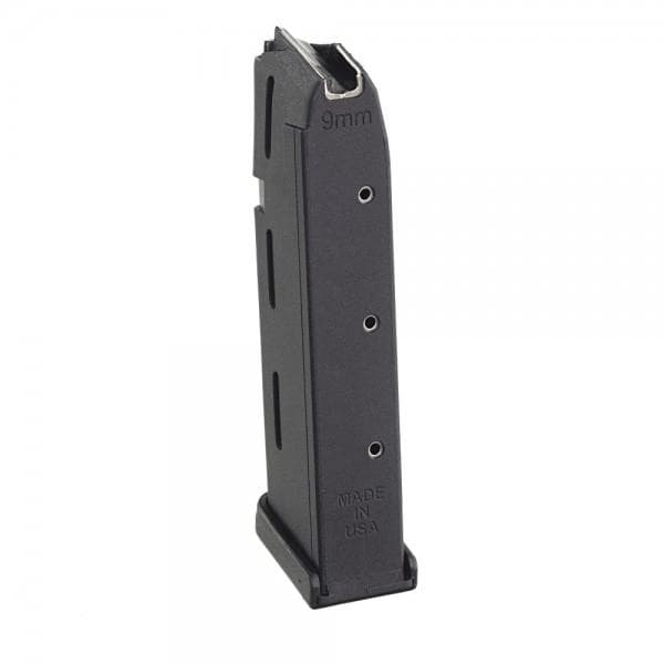 Promag Magazine for Glock 17/19/26 9mm Black Polymer 10/rd