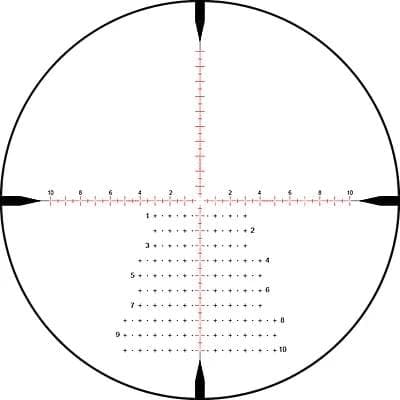 ZeroTech Trace Advanced Rifle Scope - 4-24x50 30mm FFP RMG MIL Illum Black
