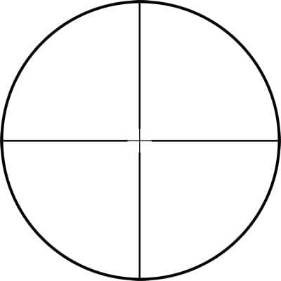 ZeroTech Vengeance Rifle Scope 3-12x40 1" SFP ZeroPlex Non Illum. Black