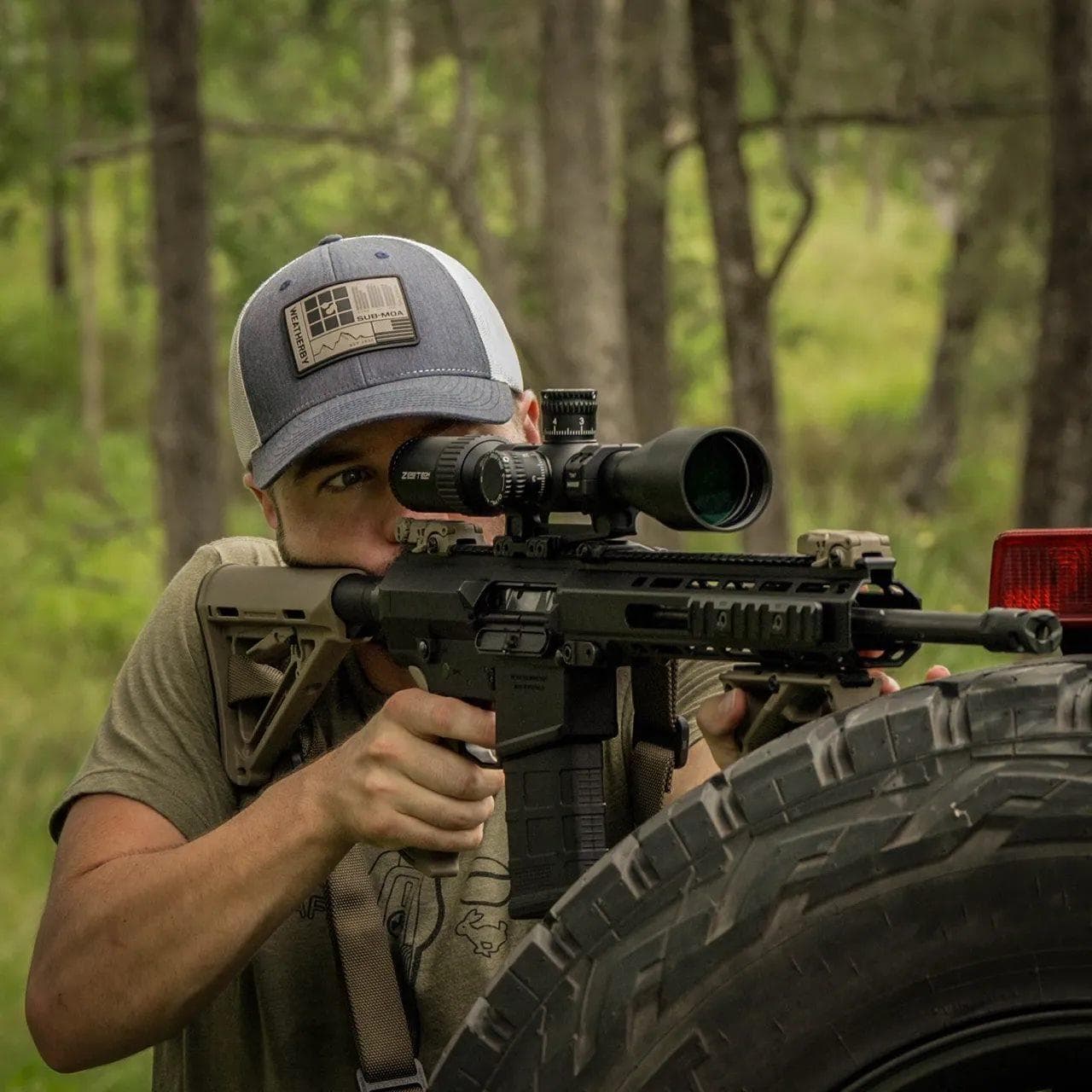 ZeroTech Vengeance 6-24x50 30mm FFP RMG MRAD Non-Illum