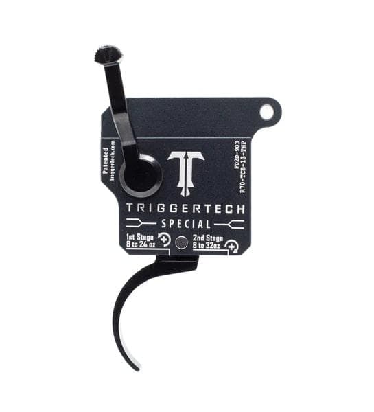 Triggertech Rem 700 Clone (NO BOLT STOP) 2-Stage Black Special Pro-Clean Curved Trigger