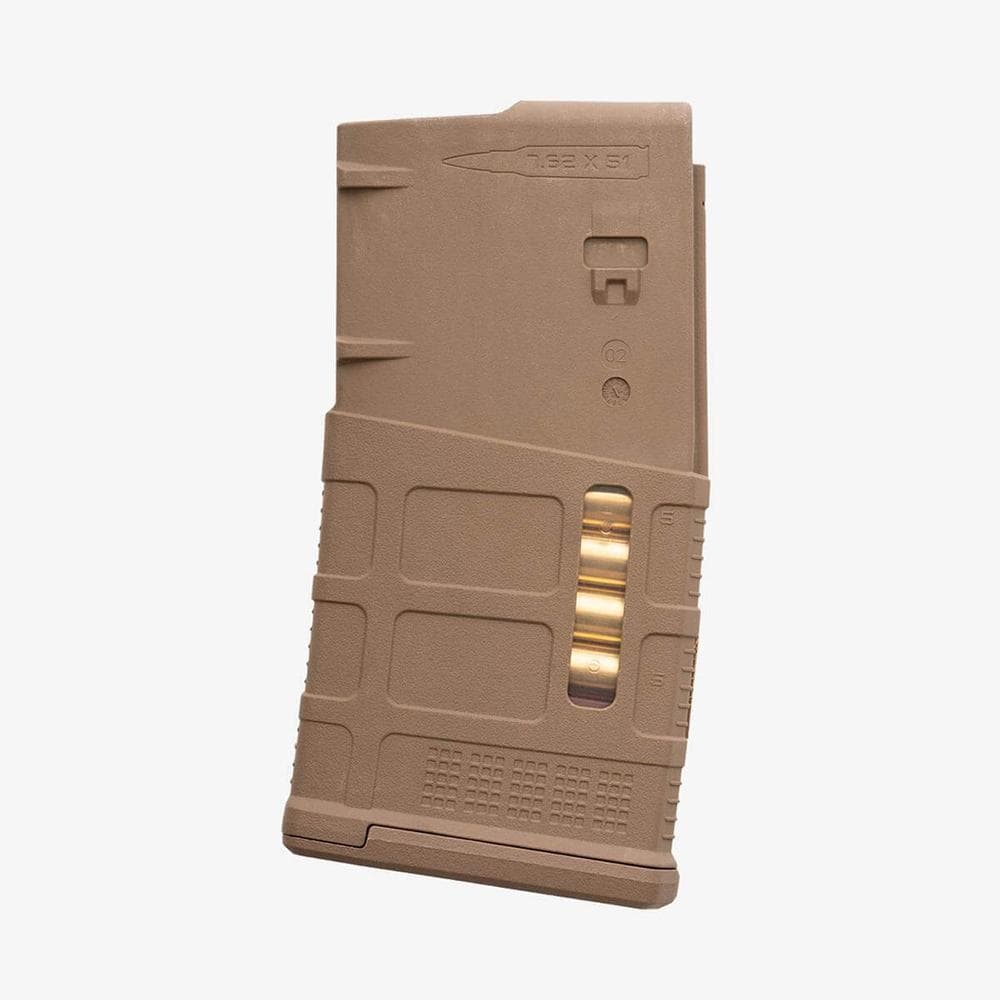 Magpul PMAG LR/SR Gen M3 for SR25/M110 Rifle Magazine Medium Coyote Tan 7.62x51mm/.308 Win 20/rd
