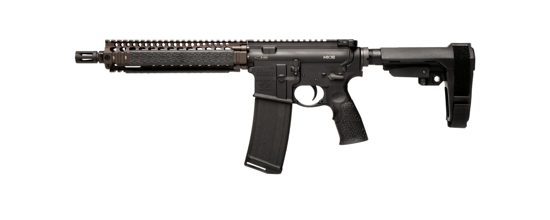 Daniel Defense DDM4 MK18 Pistol (FDE)