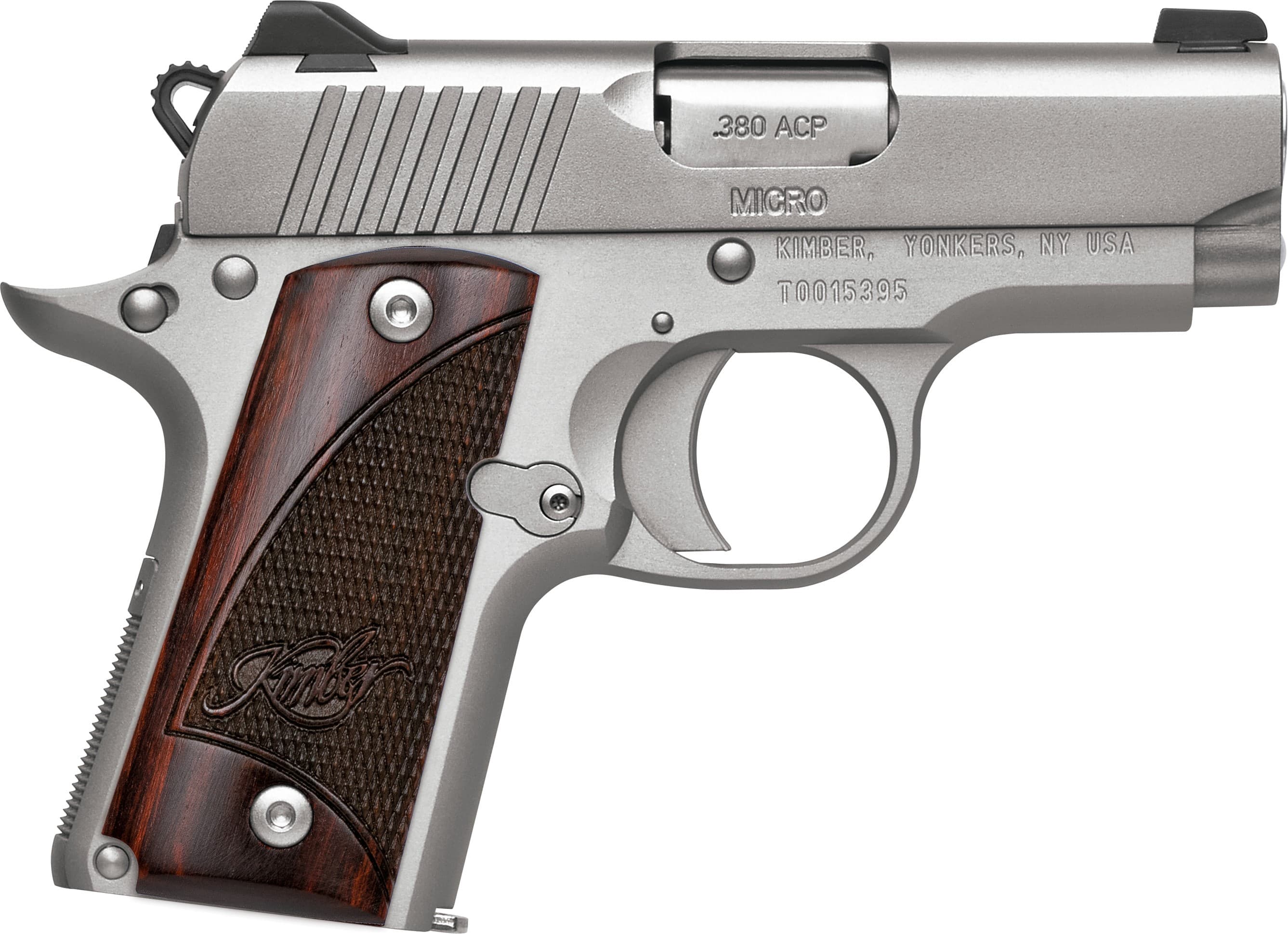 Kimber Micro Stainless Rosewood