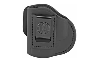 1791 Gunleather 4 Way Holster, Belt Holster, Left Hand, Stealth Black, Leather, Fits GLOCK 22/23/26/27/28/29/30/33/39, Sig Sauer P228/P229
