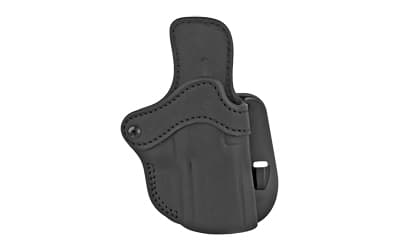 1791 Gunleather OR, Optics Ready Paddle Holster, Size 2.4S, Right Hand, Stealth Black, Leather